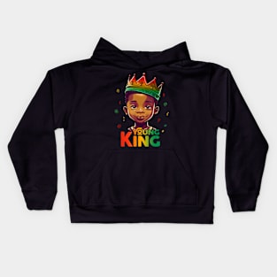 Black History Month Shirts For Young King Afro Boys Kids Kids Hoodie